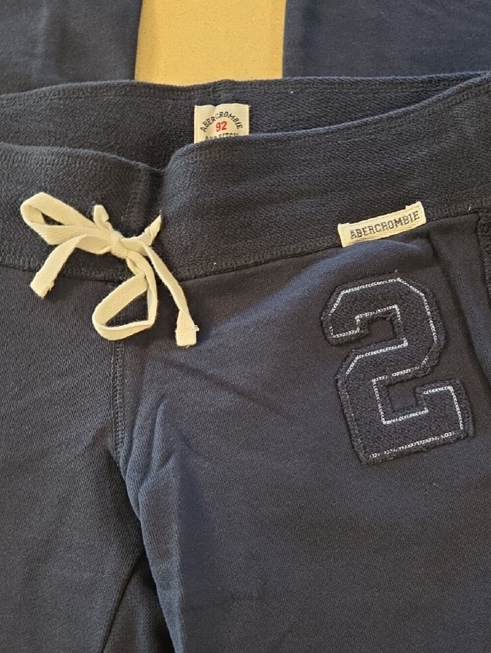 Abercrombie & Fitch Navy Sweatpants - Picture 3 of 4